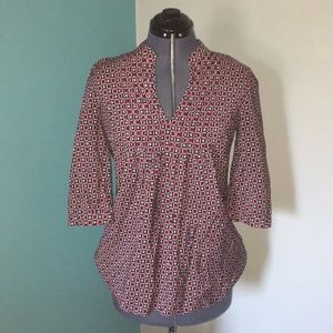 Pink and Black Fashion Bug Blouse